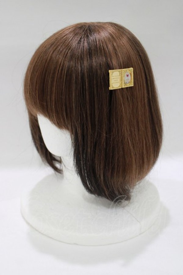 画像1: BABY,THE STARS SHINE BRIGHT / Ex libris the DOLLS バレッタ  ゴールド H-25-12-21-060-BA-AC-NS-ZH (1)