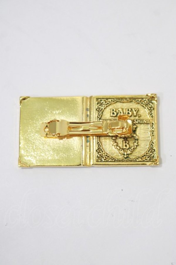 画像3: BABY,THE STARS SHINE BRIGHT / Ex libris the DOLLS バレッタ  ゴールド H-25-12-21-060-BA-AC-NS-ZH (3)