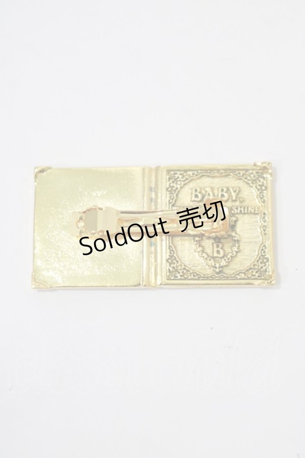 画像3: BABY,THE STARS SHINE BRIGHT / Ex libris the DOLLS バレッタ  ゴールド H-25-12-21-060-BA-AC-NS-ZH (3)