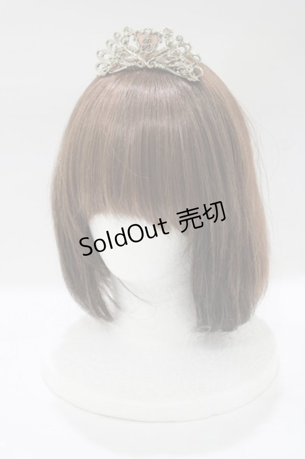 画像1: BABY,THE STARS SHINE BRIGHT / Versailles Rose Bouquetティアラ  シルバー H-25-12-21-061-BA-AC-NS-ZH (1)