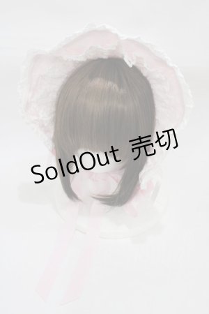 画像: BABY,THE STARS SHINE BRIGHT / スピンドールハーフボンネット  ピンク H-25-12-21-1001-BA-AC-NS-ZH