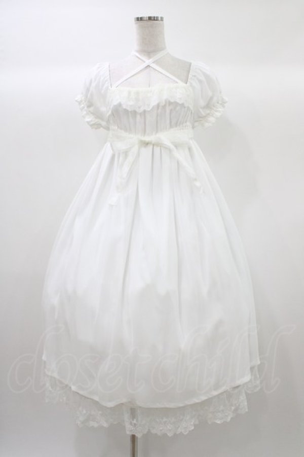 画像1: ALICE and the PIRATES / ミスティックシフォンワンピース Free オフ白 H-25-12-21-1031-PA-OP-NS-ZH (1)