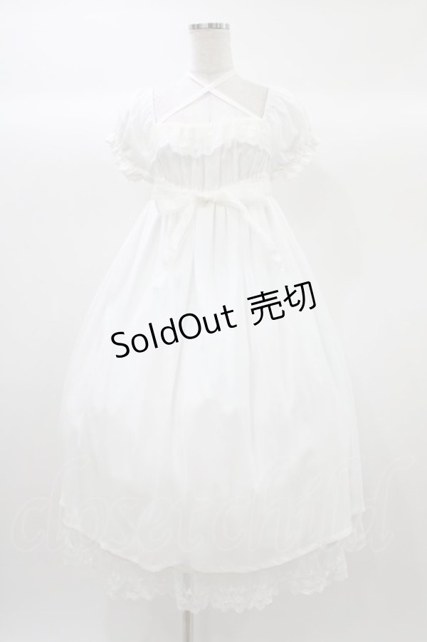 画像1: ALICE and the PIRATES / ミスティックシフォンワンピース Free オフ白 H-25-12-21-1031-PA-OP-NS-ZH (1)