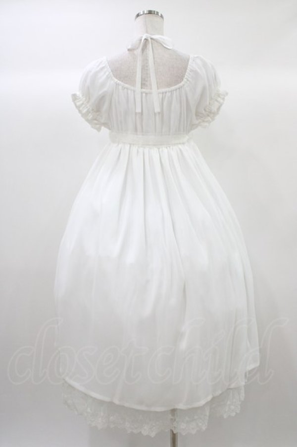 画像2: ALICE and the PIRATES / ミスティックシフォンワンピース Free オフ白 H-25-12-21-1031-PA-OP-NS-ZH (2)