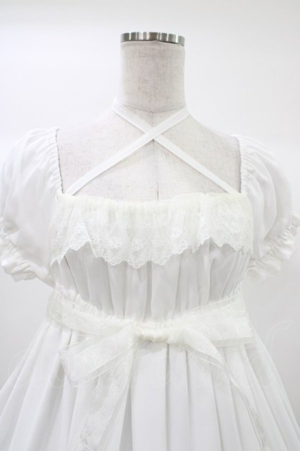 画像4: ALICE and the PIRATES / ミスティックシフォンワンピース Free オフ白 H-25-12-21-1031-PA-OP-NS-ZH (4)