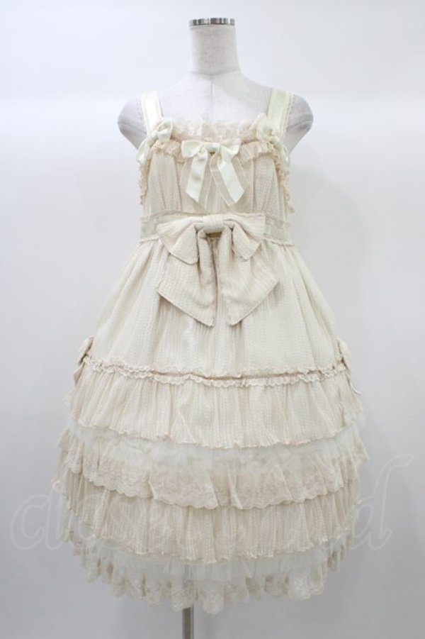 画像1: BABY,THE STARS SHINE BRIGHT / Doll Heroineジャンパースカート Free 生成り H-25-12-21-1032-BA-OP-NS-ZH (1)