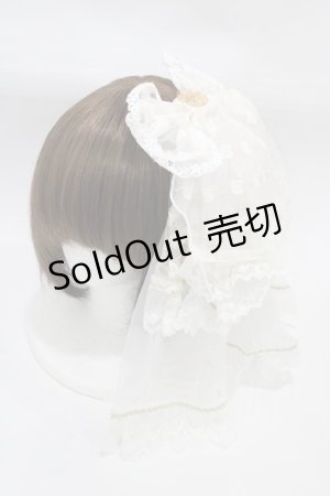 画像: BABY,THE STARS SHINE BRIGHT / TRINITY〜天使の微笑み〜リボンバレッタ  オフ白 H-25-12-21-1006-BA-AC-NS-ZH