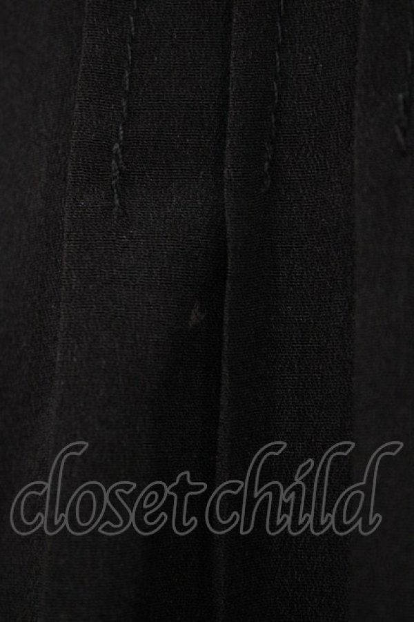 画像3: Amavel / クロス刺繍衿Aラインワンピース Free ブラック H-25-12-21-1041-CA-OP-NS-ZH (3)