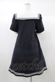 画像2: Amavel / セーラーカットワンピース Free ネイビー H-25-12-21-1044-CA-OP-NS-ZH (2)