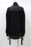 画像2: Jamie エーエヌケー / ドッキングプルオーバー M ブラック H-25-12-21-1051-LO-TO-NS-ZH (2)