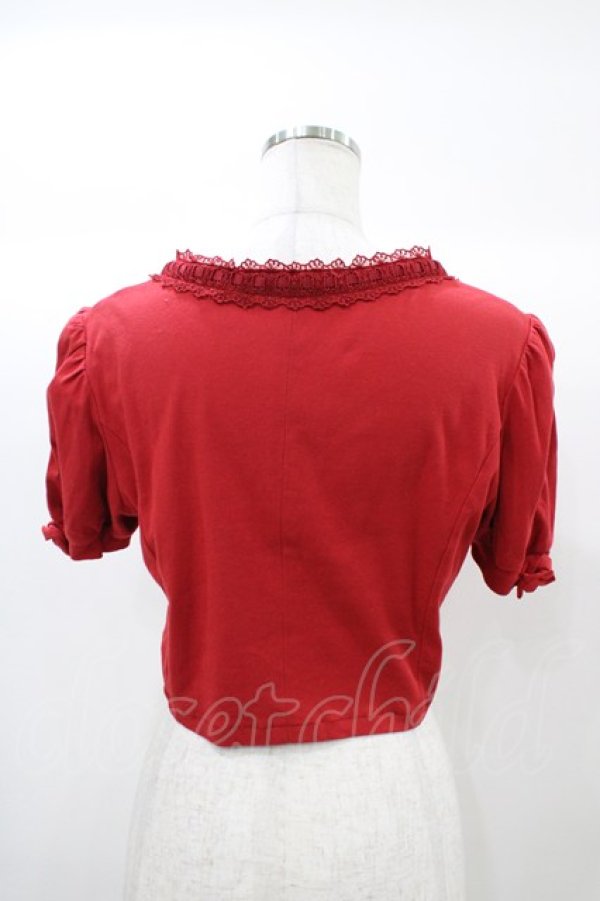 画像2: Innocent World / アマンダボレロ L レッド H-25-12-21-1055-IW-TO-NS-ZH (2)