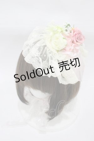 画像: BABY,THE STARS SHINE BRIGHT / 木漏れ日のフローレンスヘッドドレス  ピンク H-25-12-21-1008-BA-AC-NS-ZH