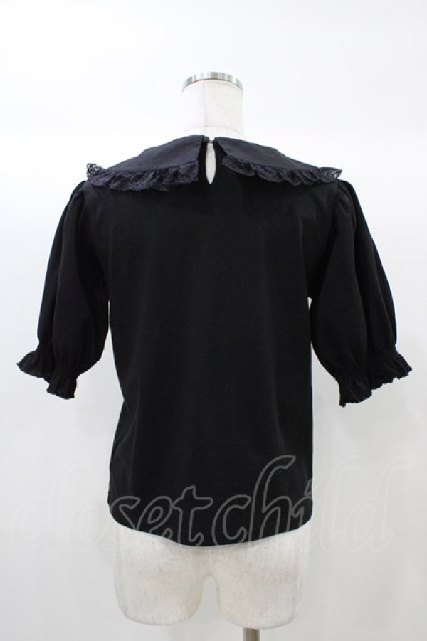 画像2: m petit by misako / MSエリツキプルオーバー M ブラック H-25-12-21-1056-LO-TO-NS-ZH (2)