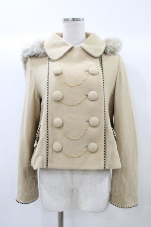 画像: Angelic Pretty / ブリティッシュコート Free ベージュ H-25-12-21-1060-AP-CO-NS-ZH