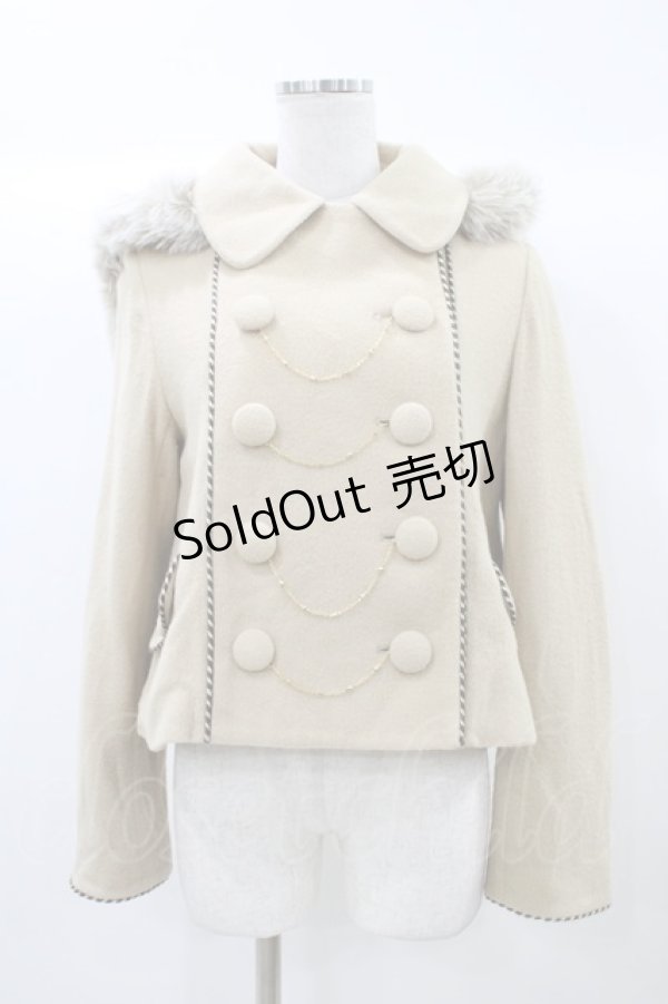 画像1: Angelic Pretty / ブリティッシュコート Free ベージュ H-25-12-21-1060-AP-CO-NS-ZH (1)