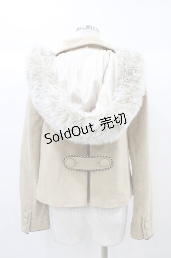 画像2: Angelic Pretty / ブリティッシュコート Free ベージュ H-25-12-21-1060-AP-CO-NS-ZH (2)