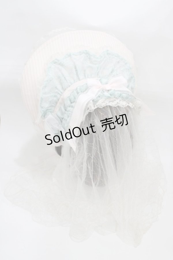 画像2: BABY,THE STARS SHINE BRIGHT / Le Palais du Miroirボンネット  ピンク H-25-12-21-1016-BA-AC-NS-ZH (2)