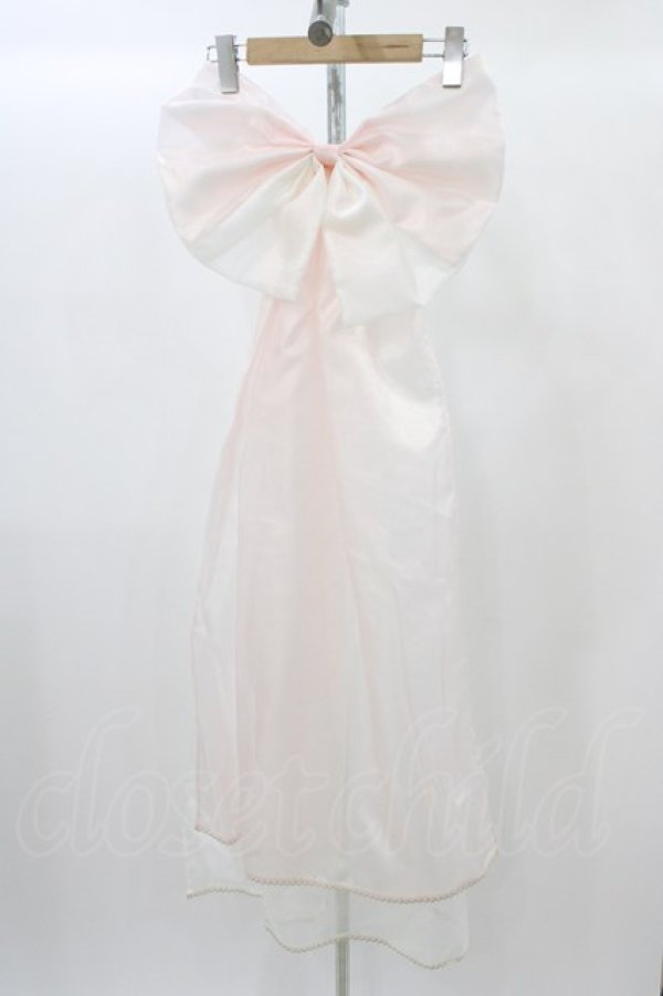 画像1: BABY,THE STARS SHINE BRIGHT / りんちゃんのtwinkle fairyリボンヴェール  ピンク H-25-12-21-1018-BA-ZA-NS-ZH (1)