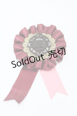 画像: ALICE and the PIRATES / Teufel von Hamelnロゼット  ボルドー H-25-12-21-1020-PA-AC-NS-ZH