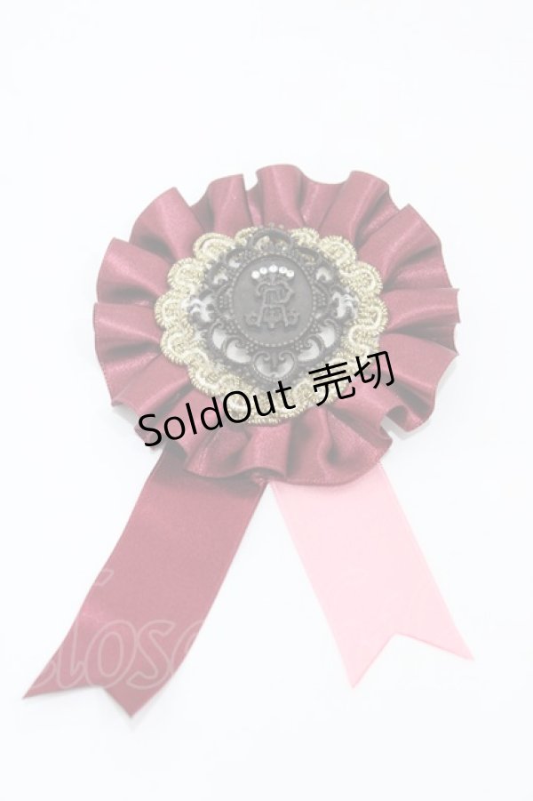 画像1: ALICE and the PIRATES / Teufel von Hamelnロゼット  ボルドー H-25-12-21-1020-PA-AC-NS-ZH (1)