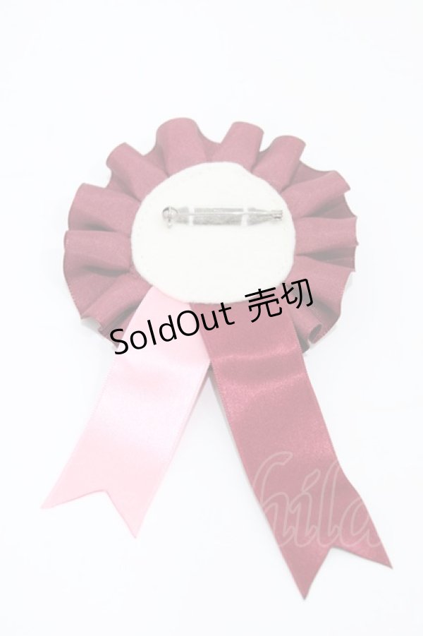 画像2: ALICE and the PIRATES / Teufel von Hamelnロゼット  ボルドー H-25-12-21-1020-PA-AC-NS-ZH (2)