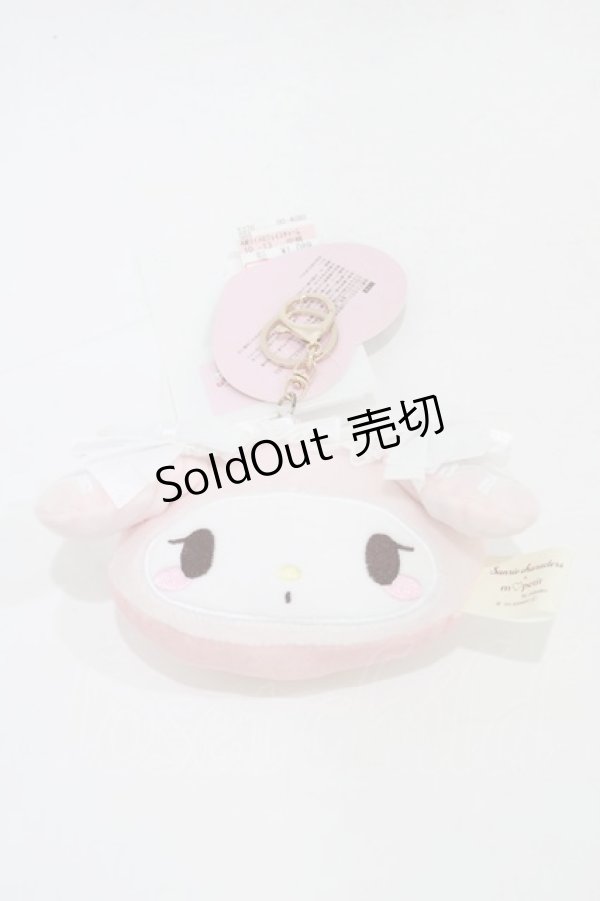 画像1: m petit by misako / AMマイメロフェイスチャーム  ピンク H-25-12-21-1021-LO-ZA-NS-ZH (1)