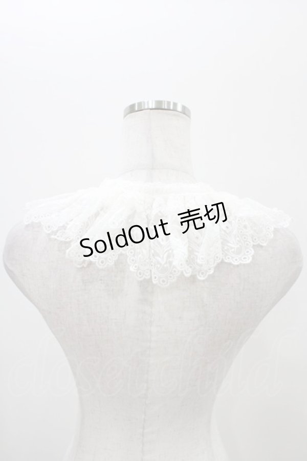 画像2: BABY,THE STARS SHINE BRIGHT / 恋するレースの付け襟  オフ白 H-25-12-21-1022-BA-ZA-NS-ZH (2)