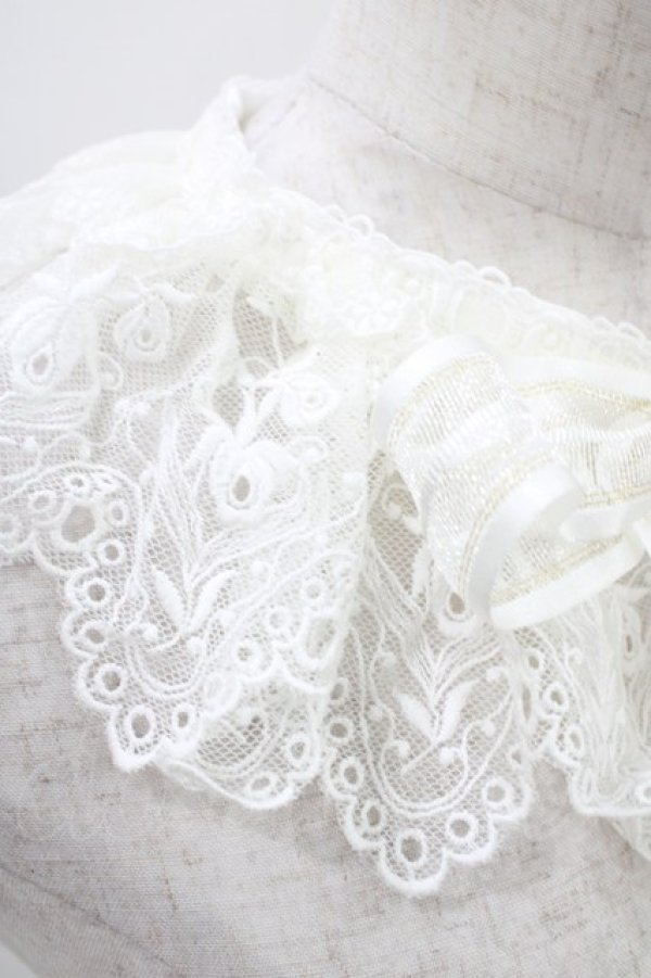 画像3: BABY,THE STARS SHINE BRIGHT / 恋するレースの付け襟  オフ白 H-25-12-21-1022-BA-ZA-NS-ZH (3)