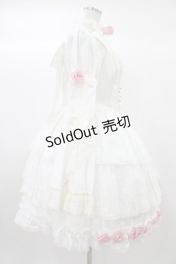 画像3: ALICE and the PIRATES / ミルクティードレスセット/中村明日美子先生コラボ Free オフ白 H-25-12-21-1025-PA-OP-NS-ZH (3)