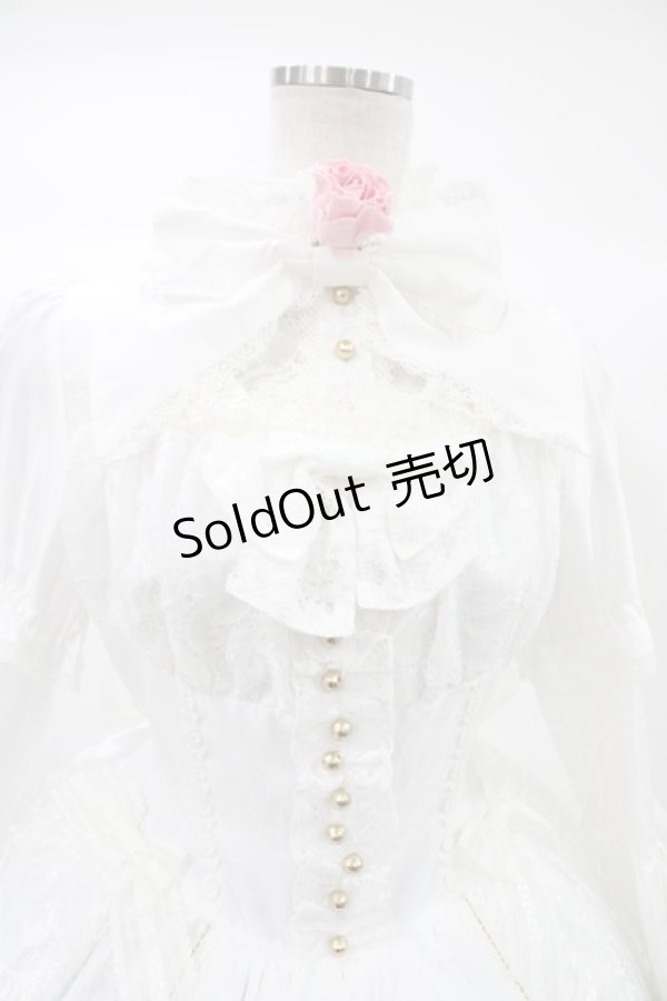 画像4: ALICE and the PIRATES / ミルクティードレスセット/中村明日美子先生コラボ Free オフ白 H-25-12-21-1025-PA-OP-NS-ZH (4)