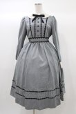 画像1: Innocent World / レナワンピース M グレー×クロ H-25-12-21-1028-IW-OP-NS-ZH (1)