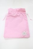 画像3: m petit by misako / くま刺繍ショッピングバッグ  ピンク H-25-12-21-005-LO-ZA-NS-ZH (3)