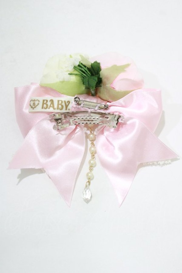 画像3: BABY,THE STARS SHINE BRIGHT / フローレンスマリーバレッタ  ピンク H-25-12-21-073-BA-AC-NS-ZH (3)