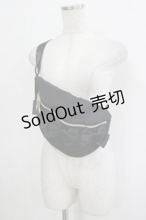 画像: m petit by misako / TT*AM*リボンBB  ブラック H-25-12-21-006-LO-BG-NS-ZH