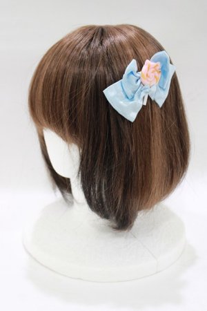 画像: ALICE and the PIRATES / キャンディキャットリボンコーム  サックス H-25-12-21-077-PA-AC-NS-ZH