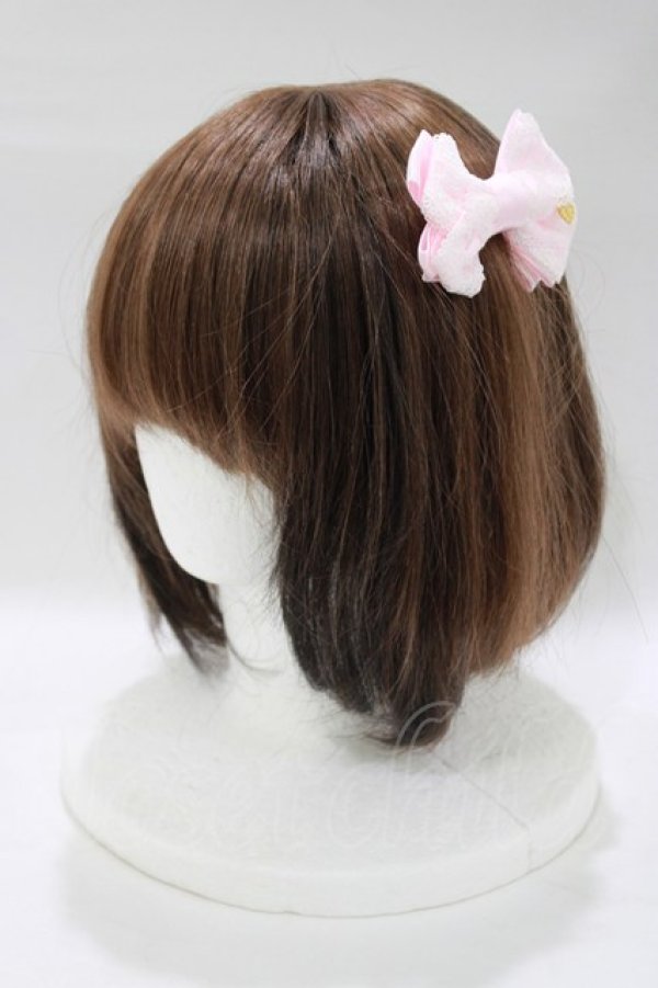 画像1: BABY,THE STARS SHINE BRIGHT / ローズプリンセスリボンコーム  ピンク H-25-12-21-079-BA-AC-NS-ZH (1)