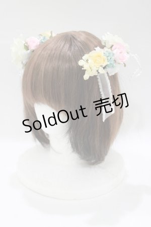 画像: BABY,THE STARS SHINE BRIGHT / St.Mary Holy お花コーム  オフ白 H-25-12-21-082-BA-AC-NS-ZH