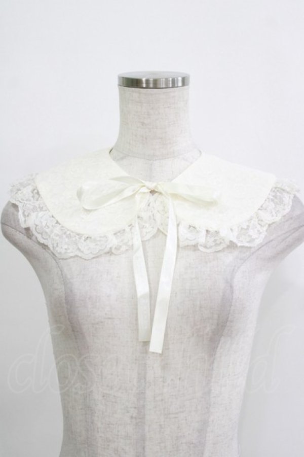 画像1: m petit by misako / NINA'Sレースツケエリ  オフ H-25-12-21-007-LO-ZA-NS-ZH (1)