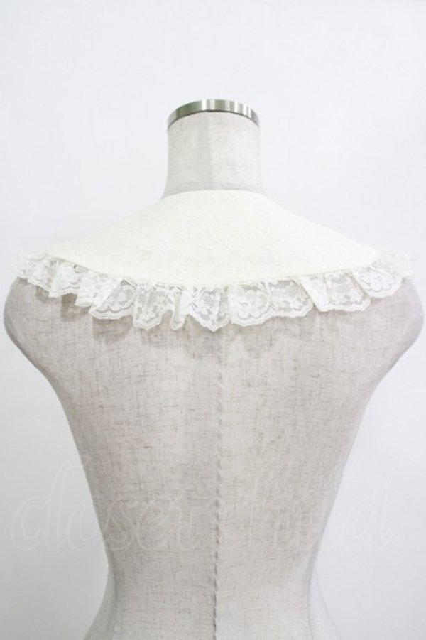 画像2: m petit by misako / NINA'Sレースツケエリ  オフ H-25-12-21-007-LO-ZA-NS-ZH (2)