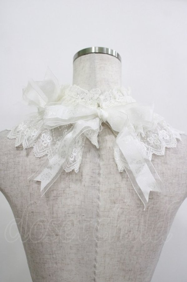 画像2: ALICE and the PIRATES / Schone Rose von Schwesternチョーカー  オフ白 H-25-12-21-018-PA-AC-NS-ZH (2)