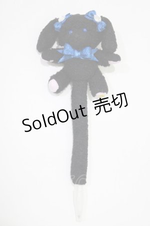 画像: BABY,THE STARS SHINE BRIGHT / うさくみゃちゃんのボールペン  ブラック H-25-12-21-020-BA-ZA-NS-ZH
