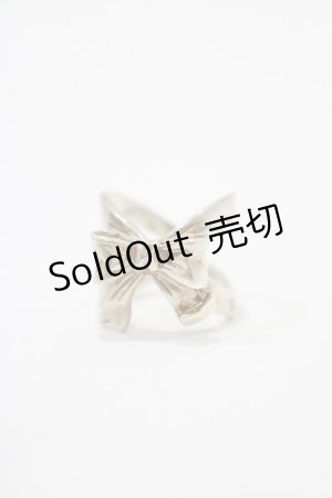 画像: BABY,THE STARS SHINE BRIGHT / ラッピングリボンリング 9号 シルバー925 H-25-12-21-023-BA-AC-NS-ZH