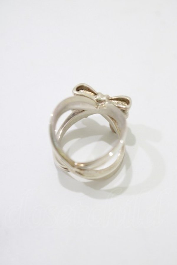 画像3: BABY,THE STARS SHINE BRIGHT / ラッピングリボンリング 9号 シルバー925 H-25-12-21-023-BA-AC-NS-ZH (3)