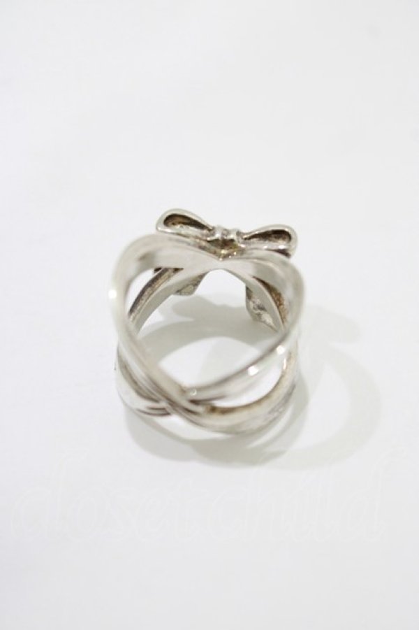 画像4: BABY,THE STARS SHINE BRIGHT / ラッピングリボンリング 13号 シルバー925 H-25-12-21-024-BA-AC-NS-ZH (4)