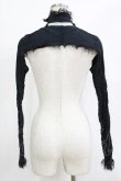画像3: alice auaa / 楊柳切替ショートボレロ  ブラック H-25-12-22-028-AA-TO-KB-ZH (3)