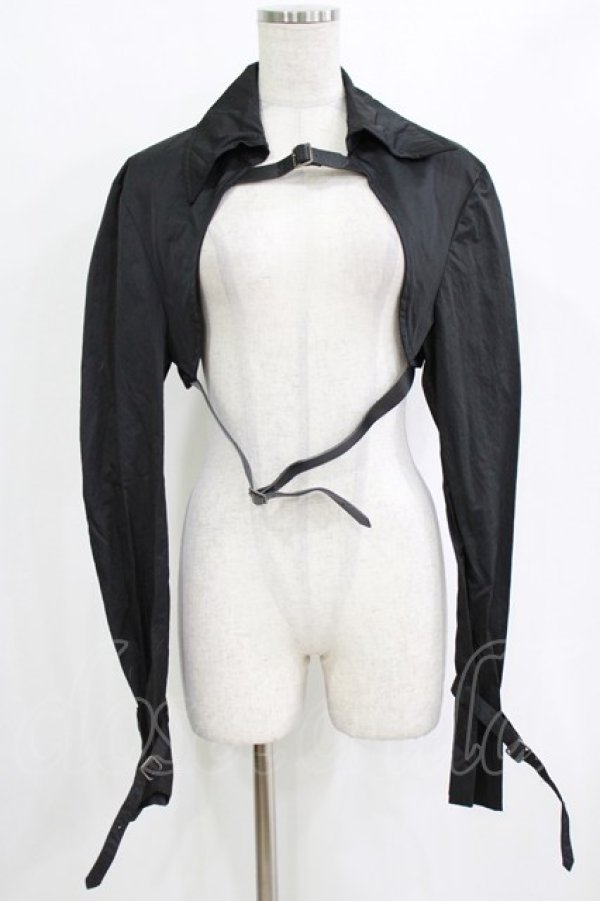 画像1: alice auaa / 前ベルトジャケット 1（メンズサイズ） ブラック H-25-12-22-029-AA-TO-KB-ZH (1)