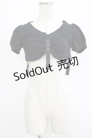 初期 alice auaa 楊柳カットソー ブラック ゴシック archive au61-02sk03-01/ladies | alice auaa WEB SHOP