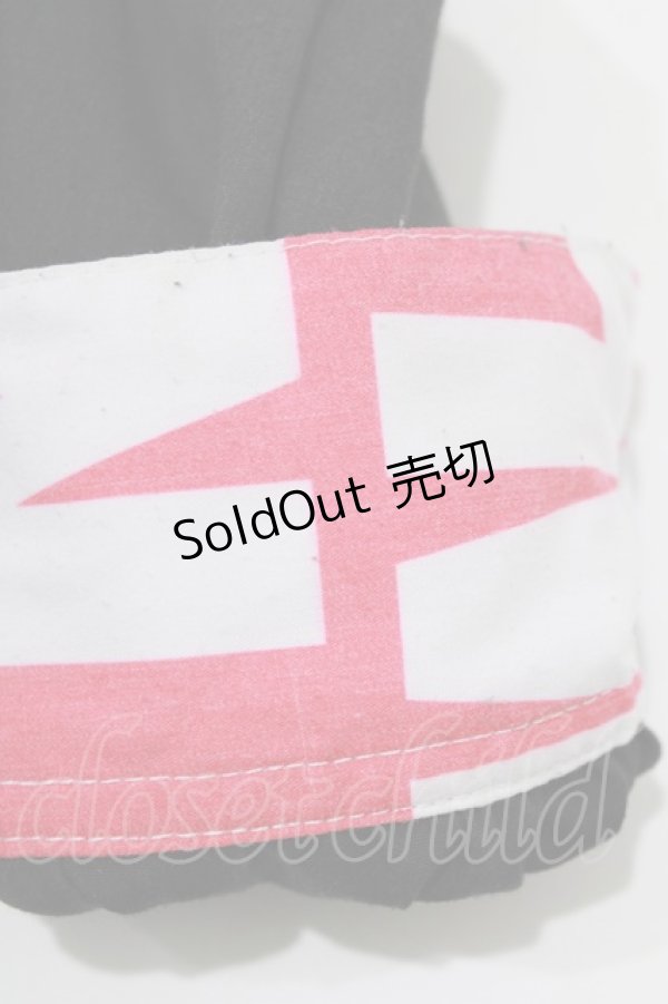 画像6: MINT NeKO / チュール重ねチュニックシャツ  黒×ピンク H-25-12-22-039-HN-BL-KB-ZH (6)