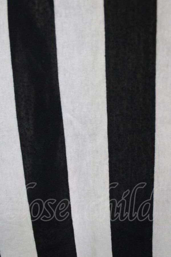 画像4: HELL CAT PUNKS / 半袖BIGプルパーカー  黒×白 H-25-12-22-041-PU-TO-KB-ZH (4)