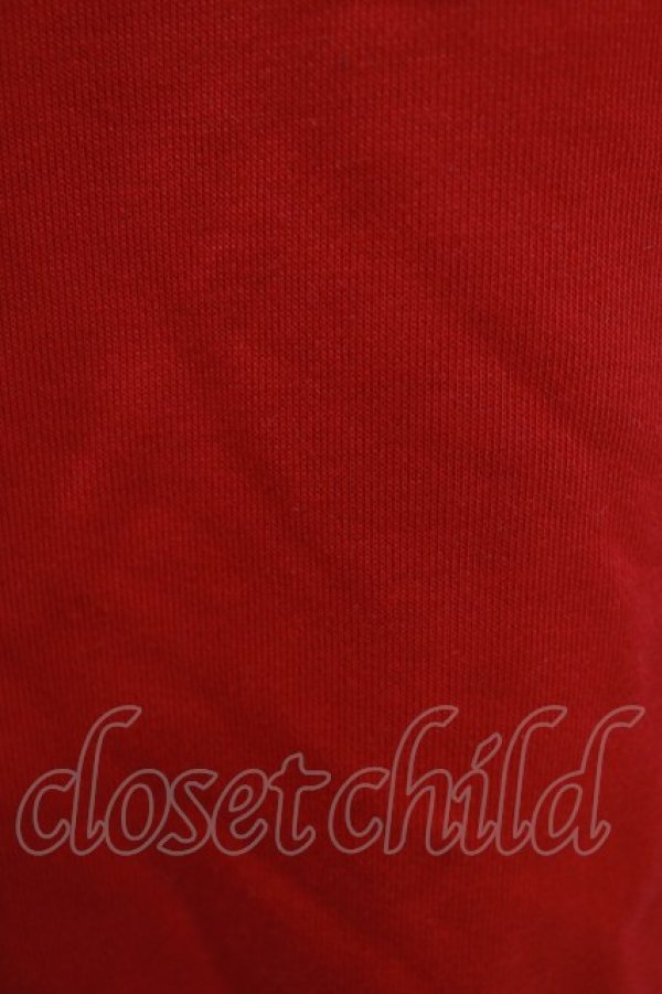 画像4: HELL CAT PUNKS / 半袖プルパーカー  赤 H-25-12-22-043-PU-TO-KB-ZH (4)